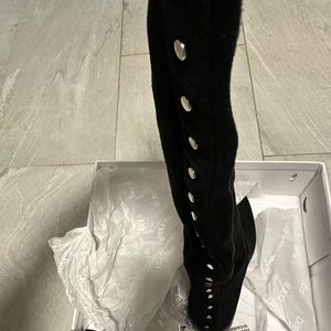 Brand new BarIII BOOTS women’s high studded